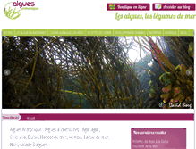 Tablet Screenshot of algues-armorique.com